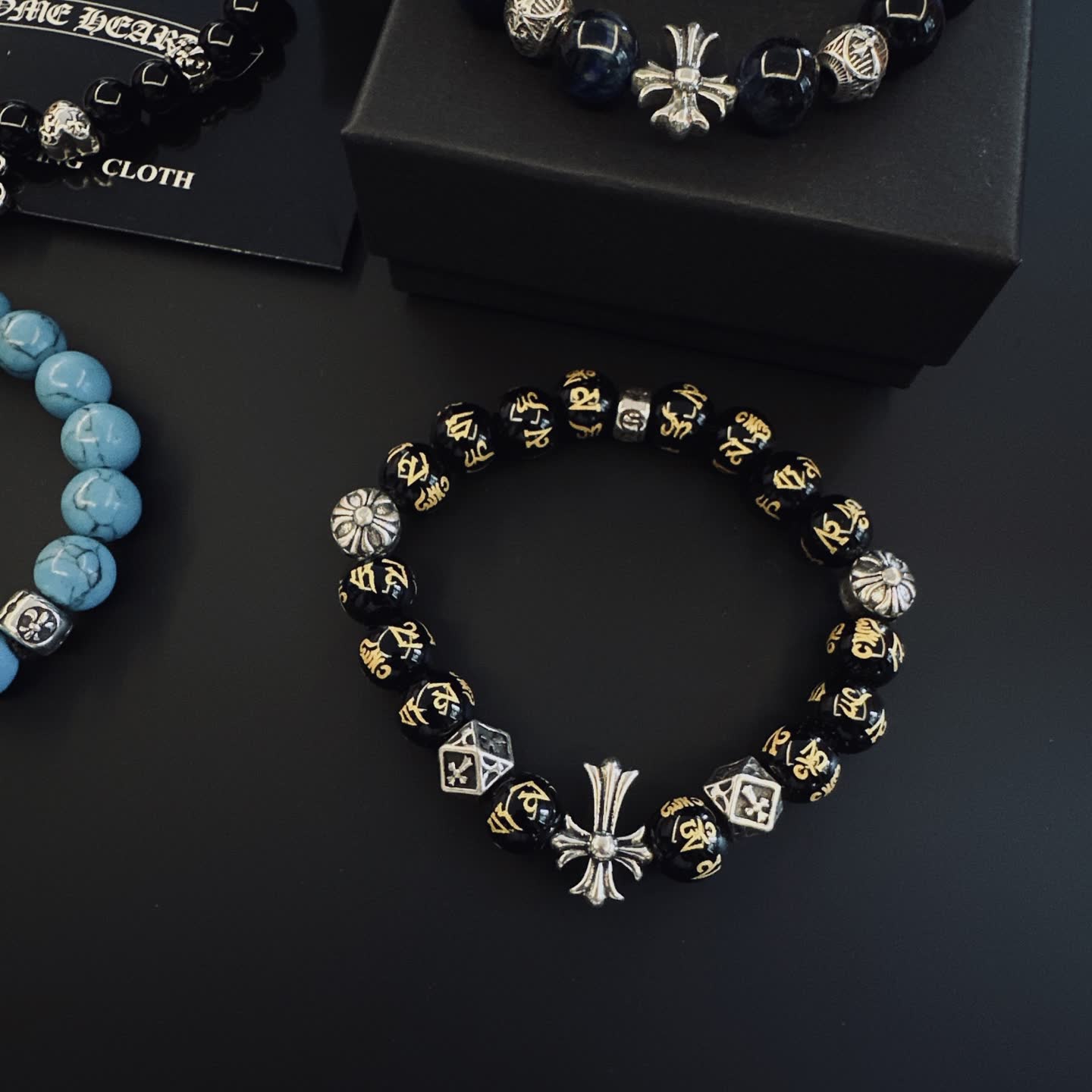 Chrome Hearts Beaded Bracelets Set